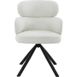 Armlehnstuhl Sitzfl&auml;che 360&deg; drehbar Webstoff