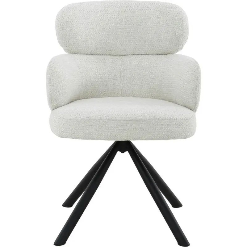 Armlehnstuhl Sitzfl&auml;che 360&deg; drehbar Webstoff