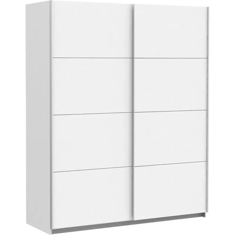 Schwebet&uuml;renschrank in Wei&szlig;