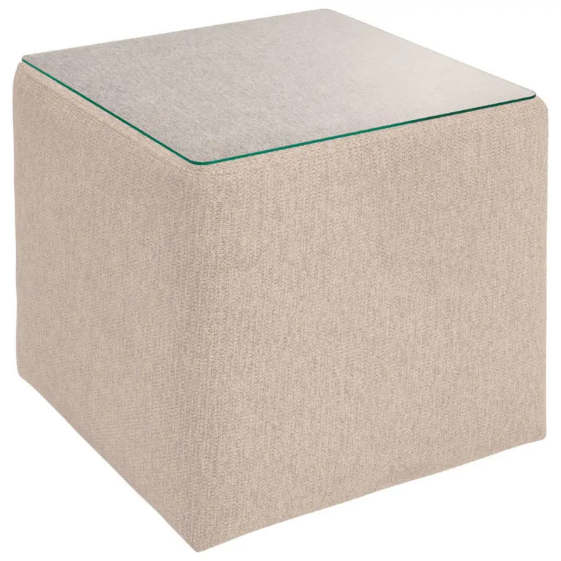 Beistelltisch in Textil 45/45/50 cm