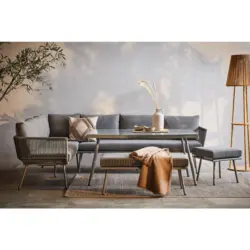 Dining-Loungeset 5-teilig