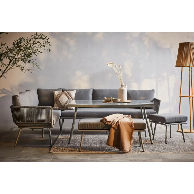 Dining-Loungeset 5-teilig