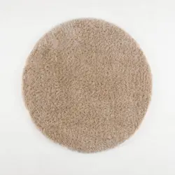 Hochflorteppich 80/80 cm Porto Beige