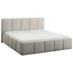 Polsterbett Grau 180/200 cm