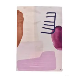 Webteppich 140/200 cm Shapes - TWO Multicolor, Rosa