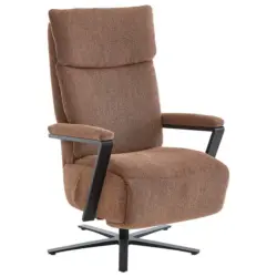 Relaxsessel in Textil Kupferfarben