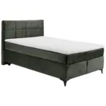 XXXLutz Lauterach - Ihr M&ouml;belhaus bei Bregenz Boxspringbett 140/200 cm in Dunkelgr&uuml;n