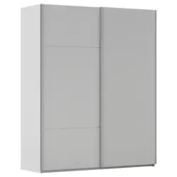 Schwebet&uuml;renschrank in Grau