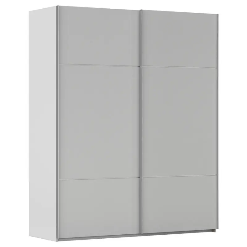 Schwebet&uuml;renschrank in Grau