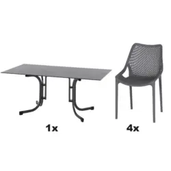 Gartengarnitur 5-teilig