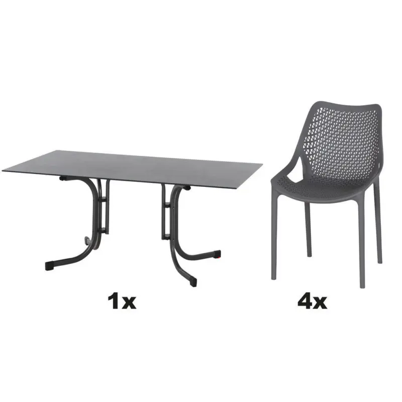 Gartengarnitur 5-teilig