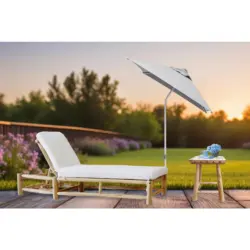 Gartenliege 200/44/80 cm