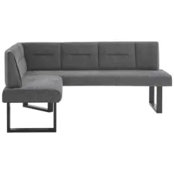 Eckbank 152/202 cm in Graphitfarben