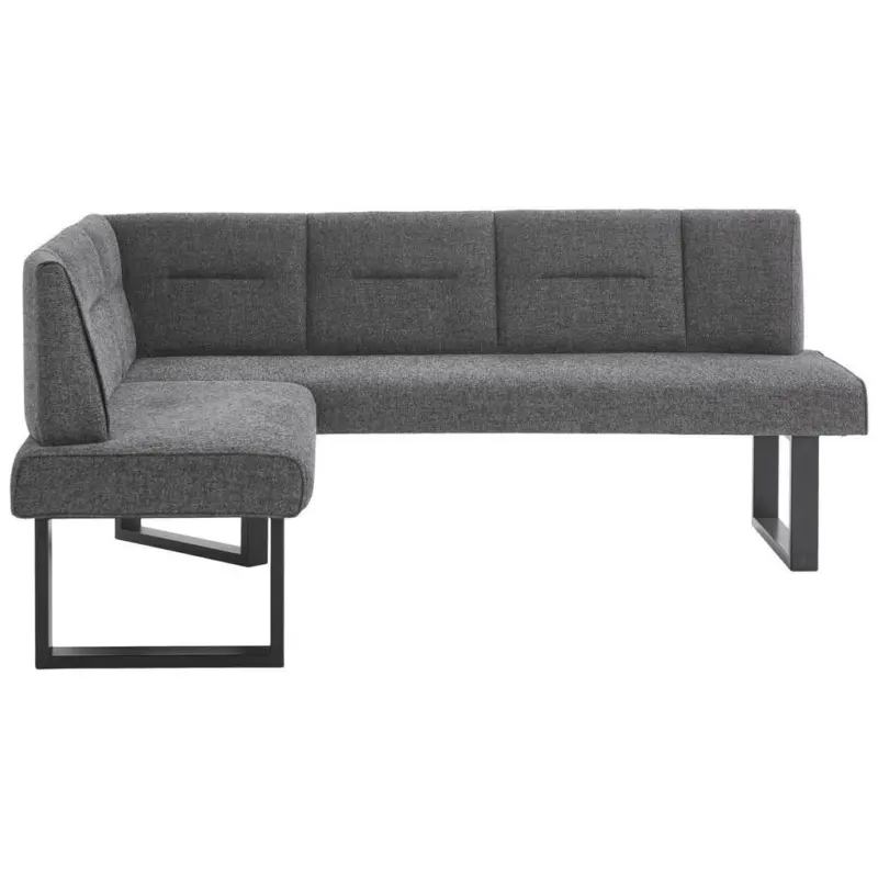 Eckbank 152/202 cm in Graphitfarben