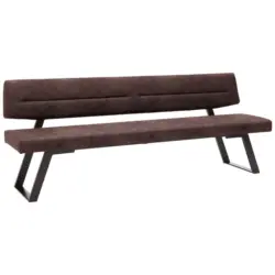 Sitzbank 150/85/58 cm in Braun