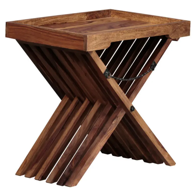 Beistelltisch in Holz 60/40/57 cm