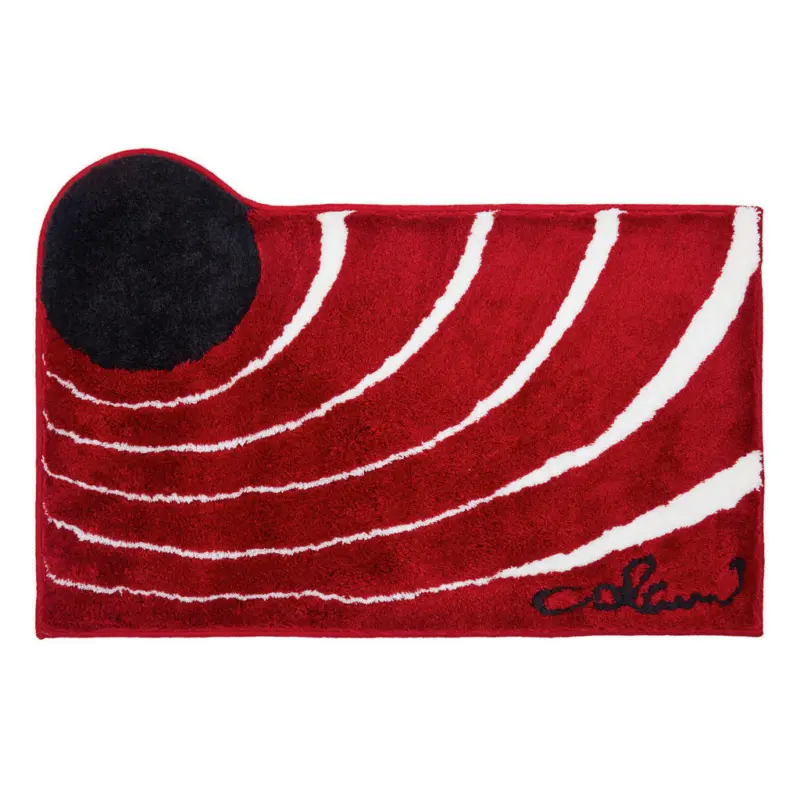 Badteppich Rot 80/150 cm