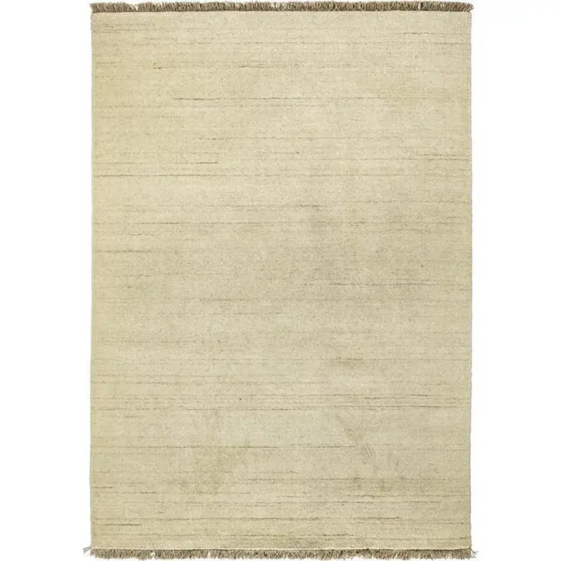 Orientteppich 80/200 cm Gabbeh Premium Natur Naturfarben