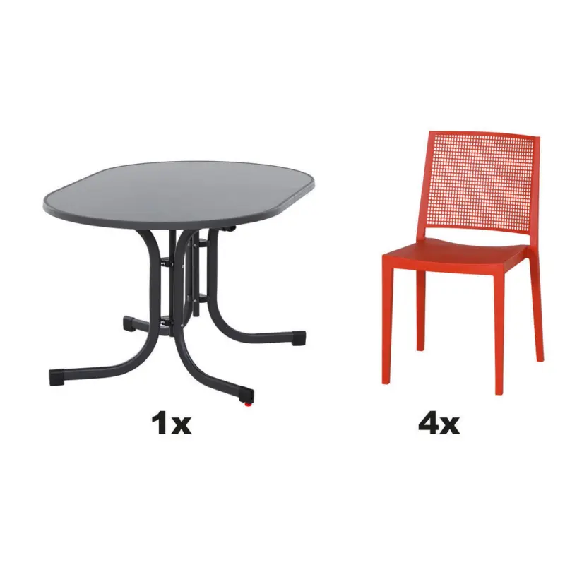 Gartengarnitur 3-teilig