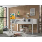 XXXLutz Lauterach - Ihr M&ouml;belhaus bei Bregenz Spielbett Absturzsicherung, Leiter, Rollrost 90/200 cm in Wei&szlig;