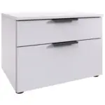 XXXLutz Lauterach - Ihr M&ouml;belhaus bei Bregenz Nachtk&auml;stchen 54/47/41 cm in Wei&szlig;