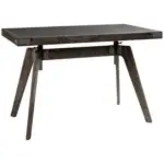 XXXLutz Lauterach - Ihr M&ouml;belhaus bei Bregenz Schreibtisch 120/70/72-88 cm in Akaziefarben, Dunkelgrau