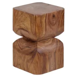 Beistelltisch in Holz 30/30/45 cm