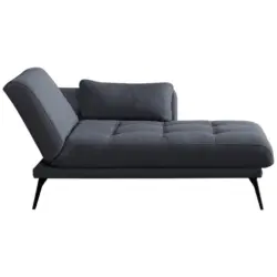 R&eacute;camiere Amira in Dunkelgrau