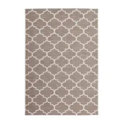 Flachwebeteppich 120/170 cm Indonesia - Batu Beige Beige