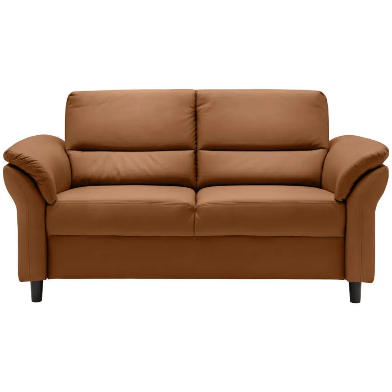 3-Sitzer-Sofa in Lederlook Cognac