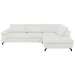 XXXLutz Lauterach - Ihr M&ouml;belhaus bei Bregenz Ecksofa Sense in Cord, Velours Creme, Naturfarben 291/197 cm
