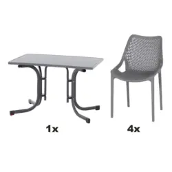 Gartengarnitur 5-teilig