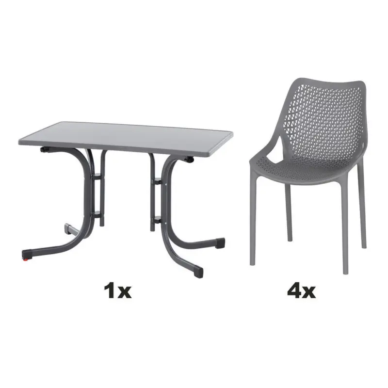 Gartengarnitur 5-teilig