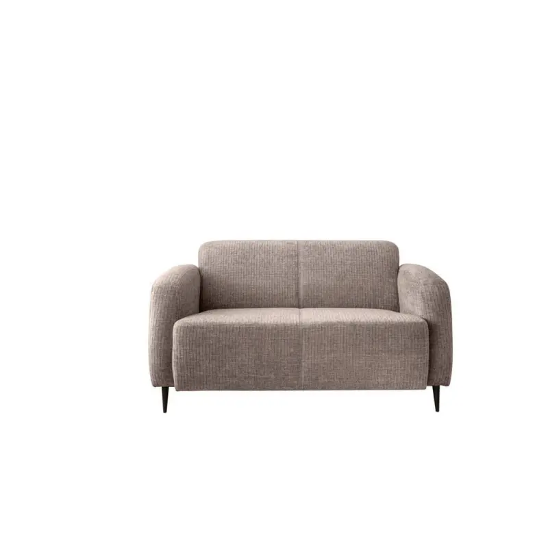 2-Sitzer-Sofa in Mikrofaser Beige