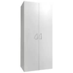 Mehrzweckschrank 70/185/40 cm in Wei&szlig;