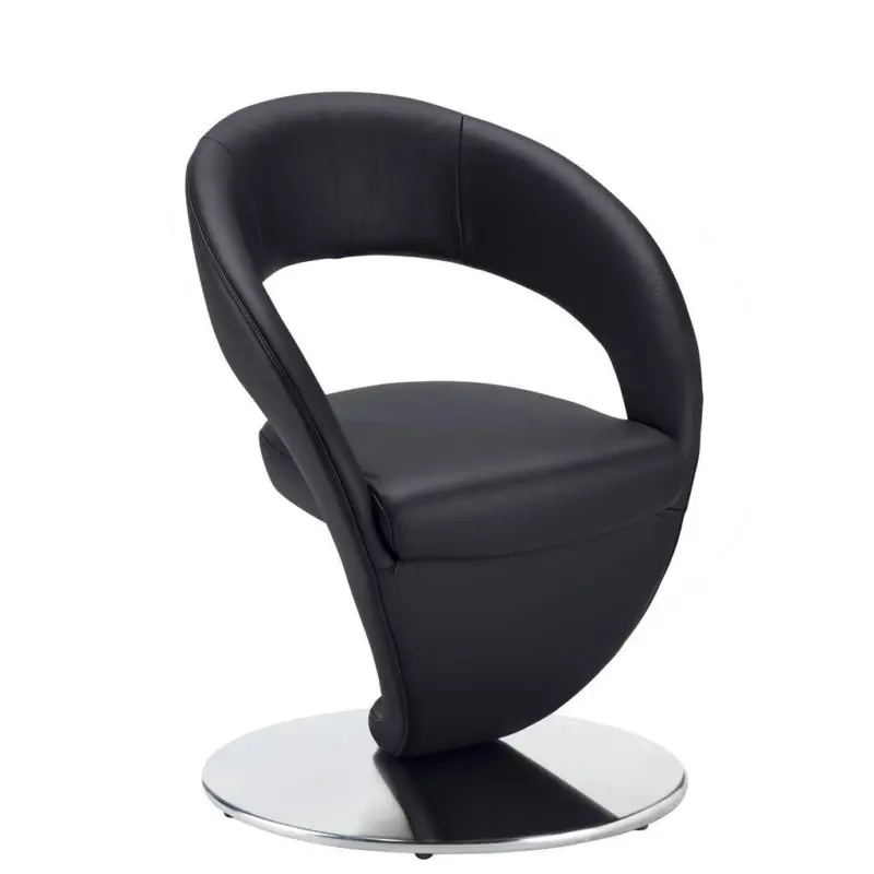 Stuhl Lederauswahl, Stoffauswahl, Sitzfl&auml;che 360&deg; drehbar, Gestellauswahl Mikrofaser