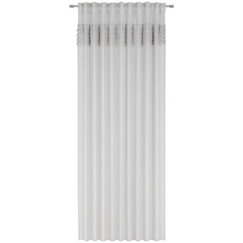 Fertigvorhang halbtransparent