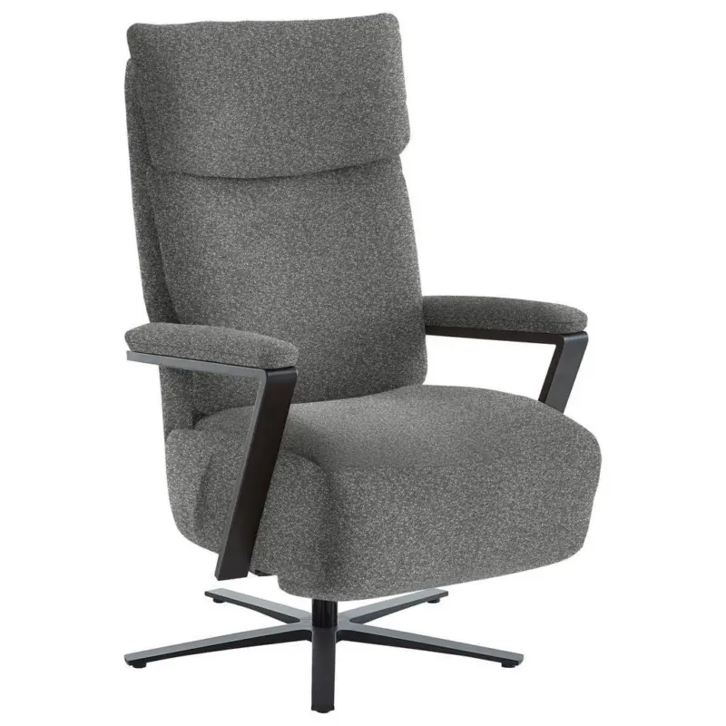 Relaxsessel in Textil Dunkelgrau