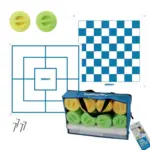 XXXLutz Lauterach - Ihr M&ouml;belhaus bei Bregenz Outdoorspiel XXL M&uuml;hle & Dame