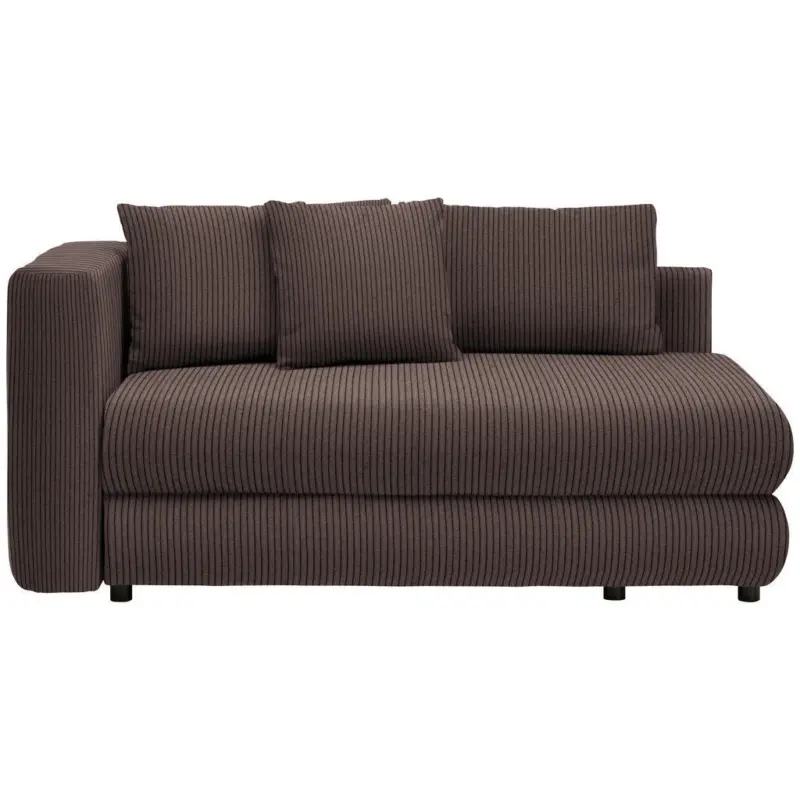 R&eacute;camiere in Cord Braun