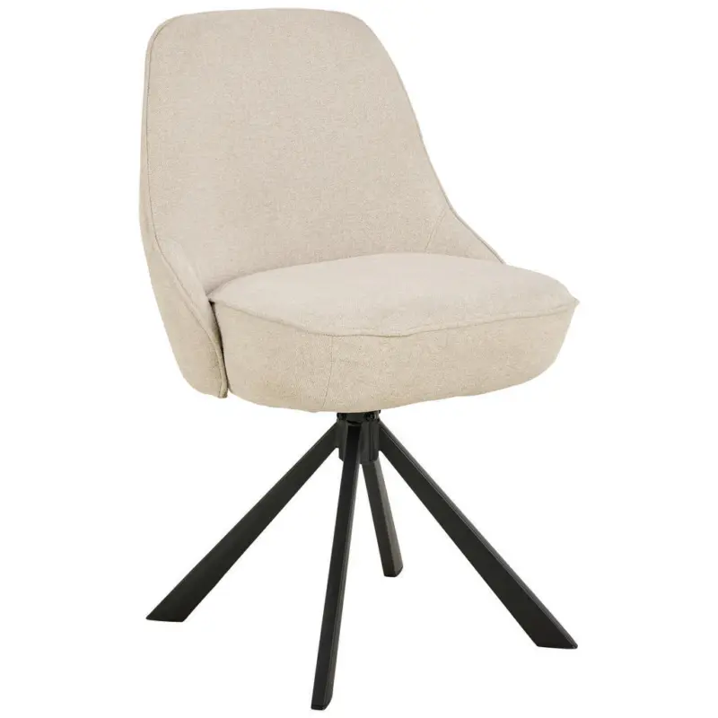 Stuhl Sitzfl&auml;che 360&deg; drehbar Flachgewebe