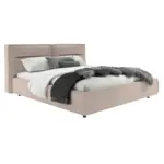 XXXLutz Lauterach - Ihr M&ouml;belhaus bei Bregenz Polsterbett gepolstertes Kopfteil Sandfarben 160/200 cm