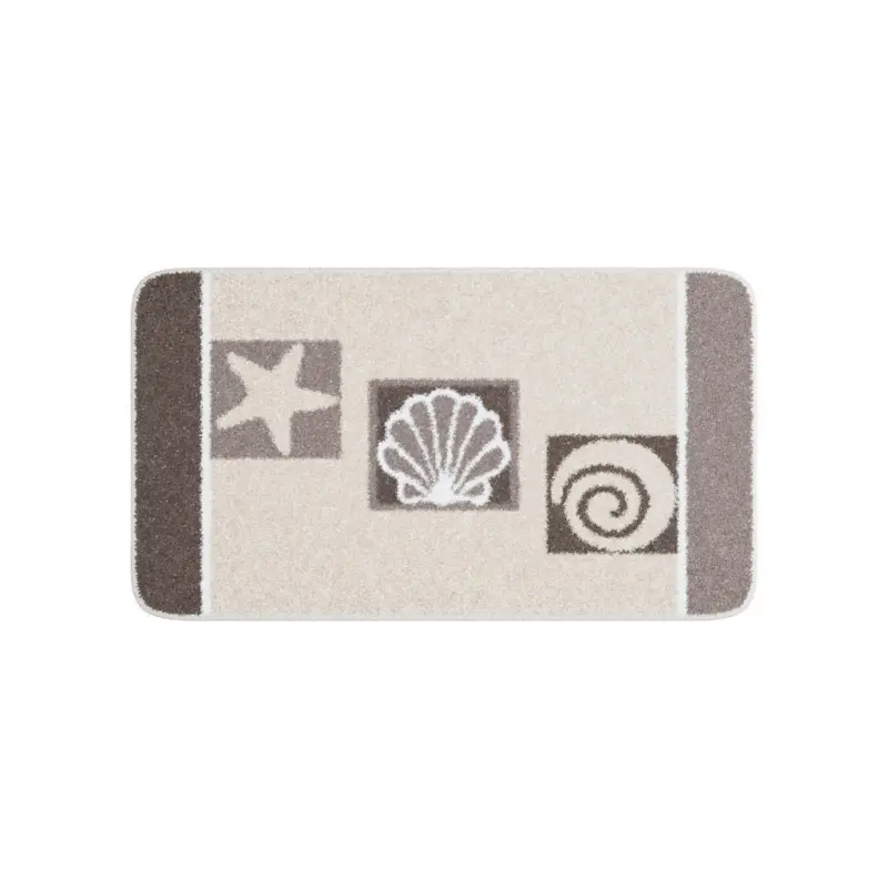 Badematte Taupe