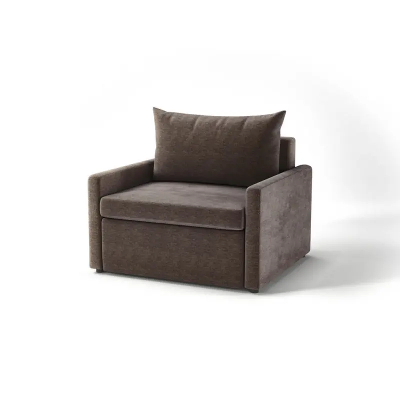 Schlafsessel Cologne in Flachgewebe Braun