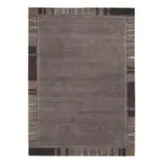 XXXLutz Lauterach - Ihr M&ouml;belhaus bei Bregenz Wollteppich 120/180 cm Sena Silk Mata Dunkelgrau