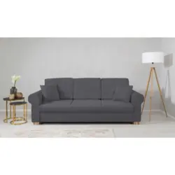 Schlafsofa Arles in Dunkelgrau