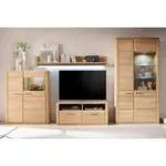 XXXLutz Lauterach - Ihr M&ouml;belhaus bei Bregenz Wohnwand in Buchefarben 357/209/51 cm