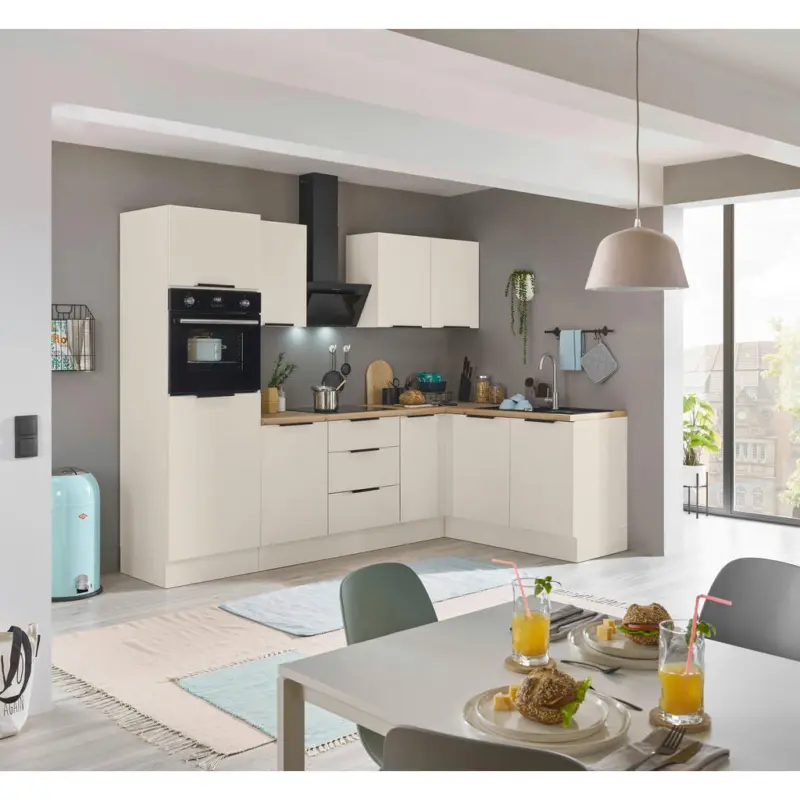 Eckk&uuml;che 270/165 cm in Kaschmir