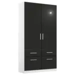 XXXLutz Lauterach - Ihr M&ouml;belhaus bei Bregenz Dreht&uuml;renschrank in Grau, Wei&szlig;