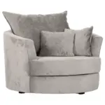 XXXLutz Lauterach - Ihr M&ouml;belhaus bei Bregenz Sessel in Chenille Hellgrau